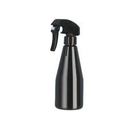IKZARSA CIK-190 Outils de Barbier Professionnels – Flacon Pulvérisateur à Gâchette en Métal et Plastique Transparent 200ml/7oz – Brume Fine Durable et Haute Performance