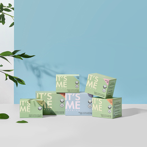 [Its Me] Cubierta de algodón orgánico Premium Almohadilla sanitaria Forro largo 20p Cubierta TCF Sábana trasera transpirable Hecho en Corea Almohadilla de cubierta de algodón - Product Image 3