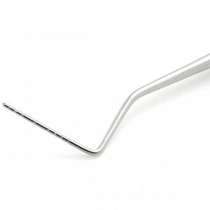 Pulidor dental de acero inoxidable de doble punta con agarre moleteado, fuente de alimentación manual para cirugía de relleno de composite y amalgama, Clase I - Product Image 5