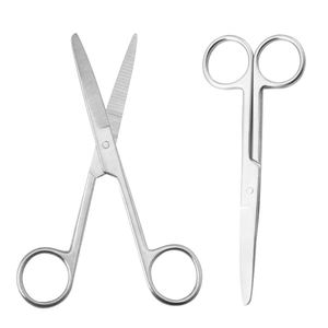 กรรไกรตัดผ้าพันแผลสแตนเลส Med Innovations ปลายทู่ ดีไซน์ตรงเพื่อการดูแลบาดแผลอย่างปลอดภัย ใช้สำหรับการแพทย์และการผ่าตัด - Product Image 2