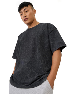 Proveedor de Camisetas de Algodón OEM, Corte Holgado con Lavado Ácido, Impresión DTG/DTF, Logotipo Personalizado, MOQ Bajo, Fabricante - Product Image 6