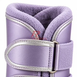 Bottes de brossage pour chevaux conçues avec des matériaux légers, une doublure douce et des fermetures réglables pour l'exercice quotidien et l'utilisation en écurie. - Product Image 6