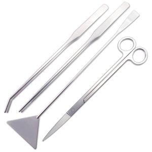Kit de Herramientas para Acuario, Juego de Mantenimiento de Acuarios de Acero Inoxidable, Fabricante - Product Image 1
