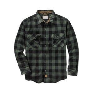 เสื้อเชิ้ตผ้าฝ้ายลายสก็อตผู้ชายสั่งตัดพิเศษ ทรงหลวม ระบายอากาศได้ดี เหมาะสำหรับฤดูใบไม้ผลิ เป็นมิตรต่อสิ่งแวดล้อม ปกเสื้อแบบพับได้ - Product Image 5