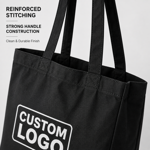 High Quality Custom Printed Logo Personalized Design Reusable Blank Tote <b>Bag</b> Cotton <b>Canvas</b> <b>Shopping</b> Gift <b>Bag</b> with Handle - Product Image 2