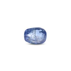 Saphir bleu naturel ovale facetté de 4,3 carats, pierre précieuse en vrac pour bijoux fins - Product Image 1