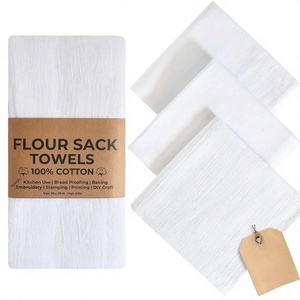 Ensemble de torchons de cuisine 100% coton, qualité hôtelière 5 étoiles, pour hôpitaux et usage domestique, vente en gros, faible MOQ, Inde - Product Image 1