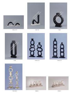 Juego de Candelabros de Metal Pulido Brillante, 3 Piezas de Alta Calidad, Decoración para Mesa de Comedor de Restaurante, Cafetería, Hotel, Artículos Decorativos para Navidad y Pascua - Product Image 6