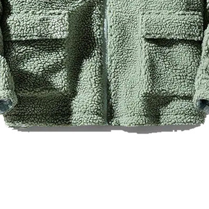 Fleece Jacket Lightweight Full Zip Fleece <b>Coat</b> Premium Comfort Fit Casual Wear OEM Factory Export Supplier - Product Image 4