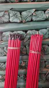 Directo de Fábrica Palo de Madera para Mopa y Escoba de 123 cm, con Veta de Madera Natural, Ecológico, para Limpieza, con Recogedor de PVC GMEX GM-HC - Product Image 3