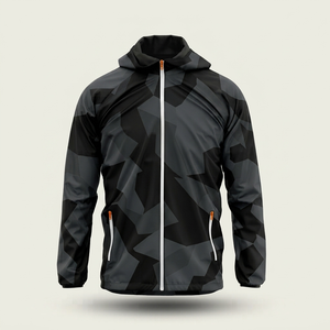 Chaquetas de Lluvia Formales con Capucha para Hombre, Estilo Personalizado, de Lona, Impermeables, Cortavientos, con Cierre de Cremallera, para Clima Montañoso, Unisex - Product Image 3