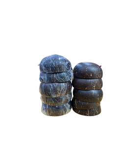 Juego de cuencos de cáscara de coco, respetuoso con la naturaleza, para cocina verde, artesanía encantadora - Product Image 6