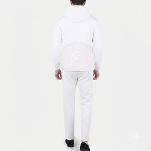 Conjunto Deportivo Informal para Hombre, con Capucha, Lavado, Sólido, de Tela Cómoda, Manga Larga, Pantalones, para Deportes, Gimnasio, Aire Libre, Uso Diario - Product Image 3