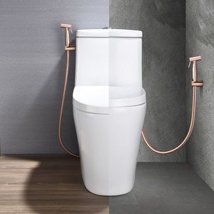 Spruzzatore Bidet Portatile in Acciaio Inossidabile, Kit Spruzzatore per Bagno Facile da Installare con Tubo di Attacco per WC e Panni - Product Image 3