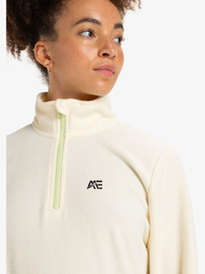 Custom <b>Women's</b> Polar Fleece <b>Quarter</b> <b>Zip</b> <b>Sweatshirt</b> Cropped Relaxed Fit Athleisure Pullover <b>Women's</b> Hoodies <b>Sweatshirt</b> - Product Image 3