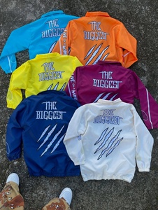 Custom OEM <b>Men</b> 2 Piece Windbreaker Tracksuit Lightweight Waterproof Zip Up <b>Jacket</b> Mesh Lined Matching Shorts Set - Product Image 3