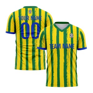 Maillots de football à séchage rapide, légers et respirants, les plus vendus, multicolores, avec logo personnalisé imprimé, pour hommes, service OEM - Product Image 2