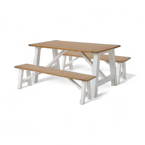 Minimalist Design Style Patio Dining Bench Set Outdoor Furniture For Home Furniture Decoration and Garden Furniture - Product Image 1