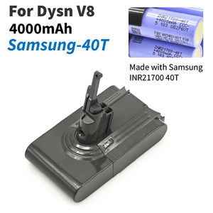 <span class=keywords><strong>Batterie</strong></span> TPCELL 4Ah/5Ah pour aspirateur à main <span class=keywords><strong>Dyson</strong></span> <span class=keywords><strong>V8</strong></span> TABLESS cell <span class=keywords><strong>V8</strong></span> <span class=keywords><strong>Absolute</strong></span>, <span class=keywords><strong>batterie</strong></span> rechargeable pour <span class=keywords><strong>Dyson</strong></span> <span class=keywords><strong>V8</strong></span> SV10 - Product Image 5