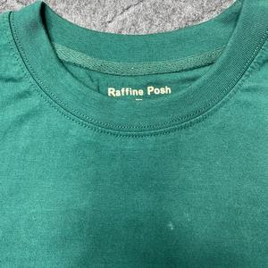 Camiseta de Hombre Personalizada OEM, 100% Algodón, Estilo Vintage con Letras, Corte Holgado, Tejido Grueso, Logotipo 3D Serigrafiado - Product Image 3