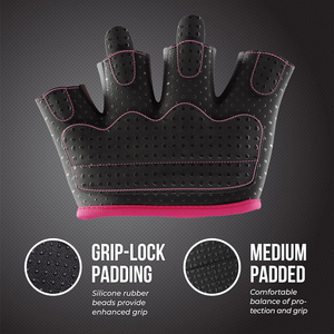 Premium Weightlifting Gloves <b>Half</b> Finger Anti <b>Slip</b> Gym Gloves with Wrist Wraps for Strength Training Bodybuilding Fitness Gloves - Product Image 3