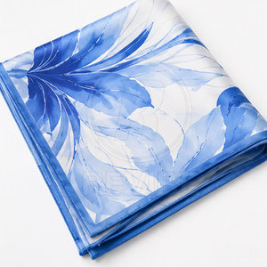 Pañuelos elegantes cuadrados estampados para mujer - Pañuelos de seda transpirables para uso diario, moda modesta para adultos - Product Image 6