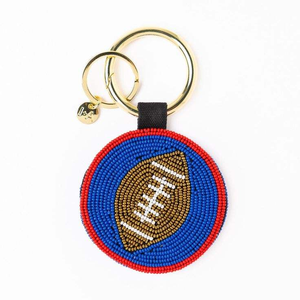 Vibrant Woven Glass Seed Beads Coin Holder Keychains for Holiday Crafts Customized Eco-Friendly Keychains - Product Image 4