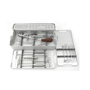 ชุดเครื่องมือศัลยกรรมกระดูกและข้อแบบขายส่ง ชุดเครื่องมือผ่าตัดกระดูกและข้อ ชุดเครื่องมือผ่าตัดกระดูกและข้อสำหรับเศษกระดูกขนาดใหญ่และเล็ก - Product Image 4