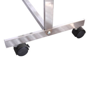 Porte-vêtements pliable en métal robuste, style moderne et luxueux, présentoir de vêtements portable à plusieurs niveaux, fabrication OEM ODM Vietnam. - Product Image 5