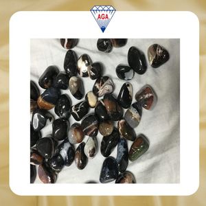 Piedras Preciosas de Sardónix Natural sin Perforar, Sueltas, de Forma Mixta, Multicolores, Hechas a Mano, Piedras a Granel para la Fabricación de Joyas, Gemas al por Mayor - Product Image 6