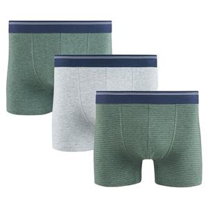 Sous-vêtements pour hommes, caleçons de sport de couleur unie, caleçons en coton pur - Product Image 2