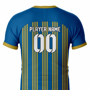 ชุดฟุตบอลแบบกำหนดเอง เสื้อเจอร์ซีย์ กางเกงขาสั้น ชุดทีม โพลีเอสเตอร์ 100% แห้งเร็ว พิมพ์โลโก้ตามสั่ง ขายส่ง บริการ OEM - Product Image 3