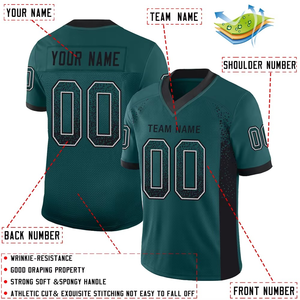 Maillot de football américain personnalisé vierge en mesh, style hip-hop, pour entraînement sportif, pour adultes et jeunes - Product Image 2