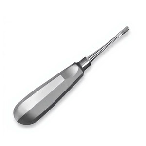 Elevador Apical Recto de 6 Pulgadas # Instrumento de Extracción Dental Manual de Acero Inoxidable 301 para la Eliminación de Raíces de Dientes - Product Image 3