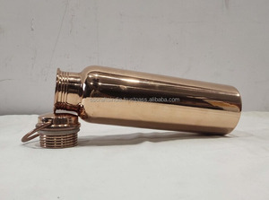 Fournisseur indien bouteille d'eau ayurvédique en cuivre pur stimuler le métabolisme et l'immunité naturellement disponible à bon prix de l'Inde - Product Image 4