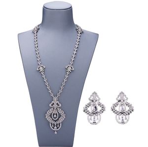 Parure de bijoux ethniques indiens en alliage plaqué or avec perles, vert, pour fiançailles, mariage, fête, bijoux tendance pour femmes - Product Image 1