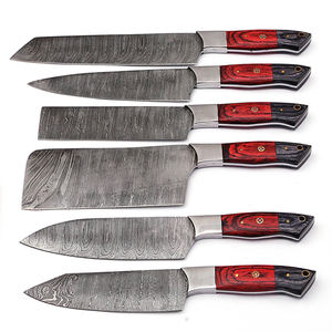 Juego de Cuchillos de Cocina de Acero de Damasco, Colección de Cuchillos Profesionales para Chef con Agarre Cómodo para Cocina y Restaurante - Product Image 5
