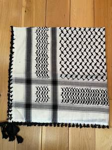 Nuevo Shemagh para Hombre, Bufanda Keffiyeh Tejida, Árabe, Palestina, Negra y Blanca, Kufiya Arafat Hatta, Marca Original, Algodón, Unisex, Chal Cuadrado - Product Image 2