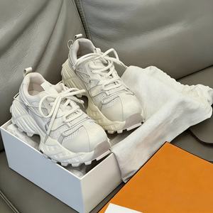 Sneakers de course professionnelles en daim de haute qualité, cuir véritable, légères, respirantes et amortissantes - Product Image 3