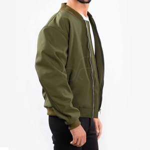 แจ็คเก็ตบอมเบอร์สั่งทำพิเศษ ระบายอากาศได้ดี สำหรับผู้ชาย แขนยาว แจ็คเก็ตบอมเบอร์ขายดีสำหรับผู้ชาย - Product Image 2