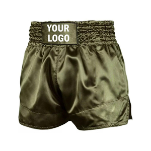 Pantalones Cortos de Muay Thai Hechos a Medida, Pantalones Cortos de Kickboxing, Pantalones Cortos de MMA, Pantalones Cortos de Competición de Muay Thai, Pantalones Cortos de Gimnasio, Pantalones Cortos de Entrenamiento de Muay Thai de Nailon - Product Image 1