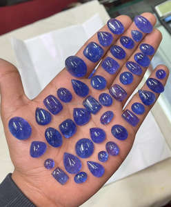 Prix de gros Radha Arts Tanzanite naturelle cabochon pierres précieuses bleues en vrac origine Tanzanie haute qualité 2-4 carats taille libre pour la création de bijoux - Product Image 5