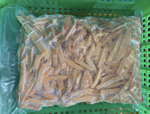 Palitos de Patata Dulce Congelados a Granel de Vietnam, Tiras de Patatas Fritas para Freír, Ingrediente para Snacks y Comida Rápida, Suministro para Restaurantes y Cocinas - Product Image 3