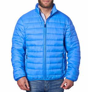 New Design Fashion Wholesale Custom Patchwork Unisex Puffer Jacket Breathable Solid All <b>Colours</b> - Product Image 3