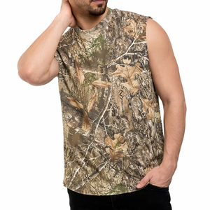 Nueva Camiseta sin Mangas de Camuflaje para Hombre, Transpirable, para Entrenamiento al Aire Libre, Estilo Caza, Ligera, OEM USA - Product Image 1
