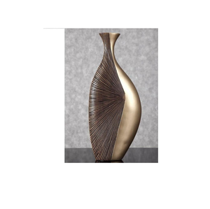 Metal Embossed Design Metal Vase in Unique Finished Modern Design Hot Selling Metal Flower Vase - Product Image 1