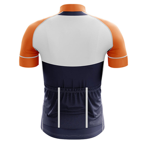 Ensemble de vêtements de cyclisme pour hommes avec maillot de course respirant et short à bretelles rembourré élastique pour les compétitions de cyclisme - Product Image 4
