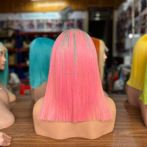 Wholesale Human Hair <b>Wigs</b> Vietnamese Raw Hair Lace Front <b>Wigs</b> Smooth Bone Straight Glueless Lace <b>Bob</b> <b>Wig</b> Lace Frontal Style - Product Image 4