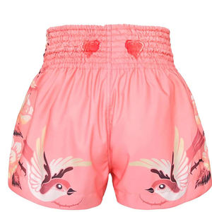 Pantalones Cortos de Boxeo y MMA Unisex para Hombre y Mujer, Logotipo Personalizado, Ropa de Lucha de Artes Marciales de Poliéster, Pantalones Cortos de Muay Thai Disponibles - Product Image 3