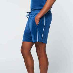 Shorts en velours élégants, respirants et de haute qualité, sensation luxueuse, coupe confortable, vêtements décontractés. - Product Image 5